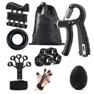 5-60Kg Adjustable Grip Strength Trainer for Muscle Building and Injury Recover